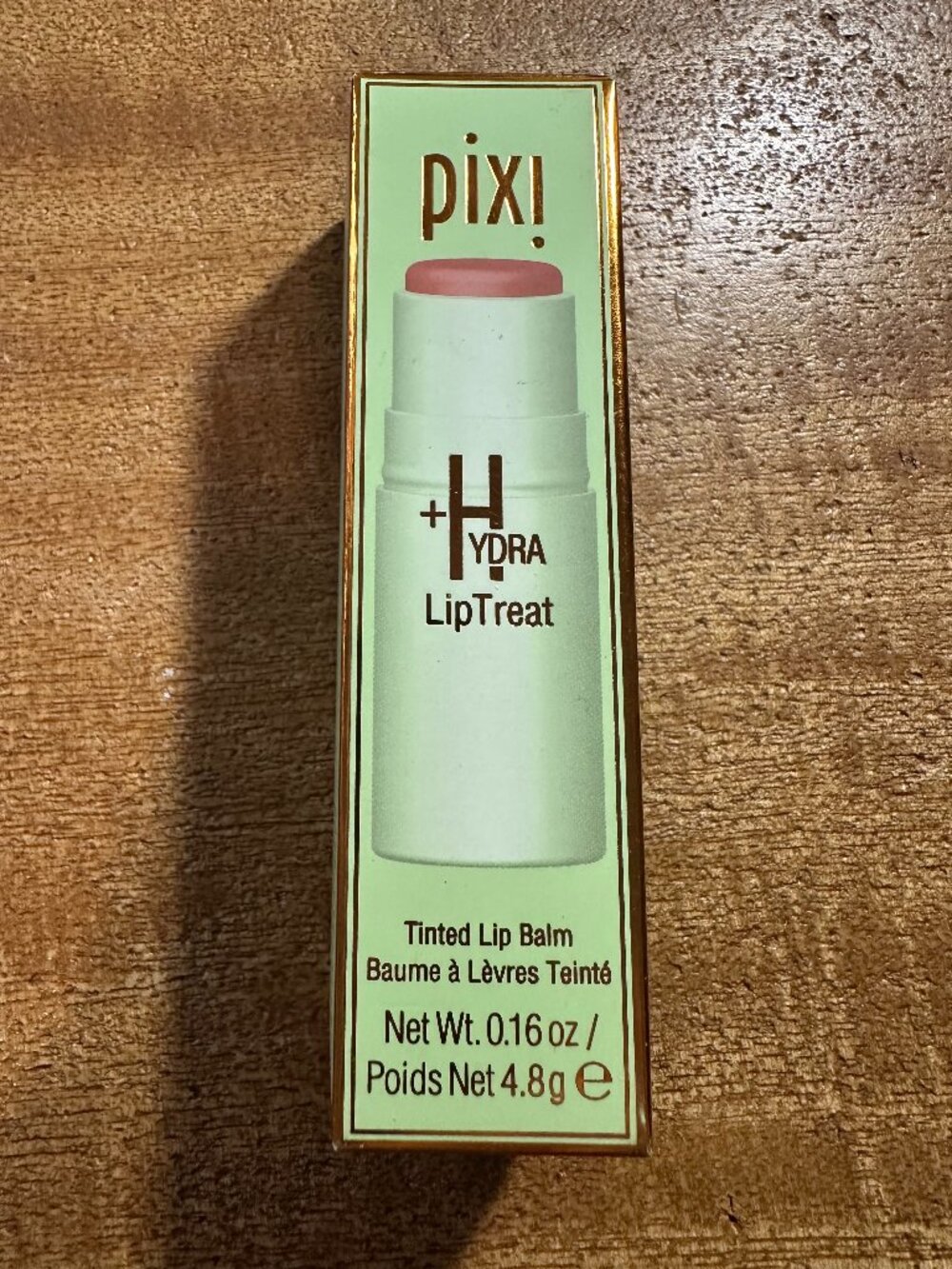 Pixi +Hydra Tinted Lip Balm color Nectar .16 oz New Unopened Box